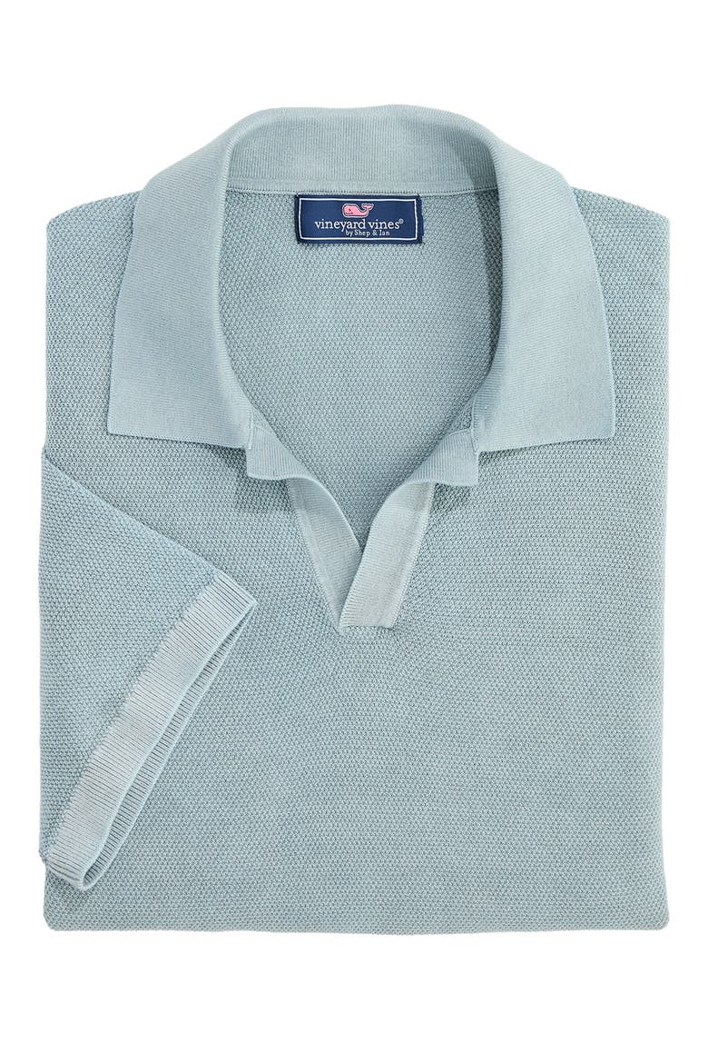 Surf Cotton Sweater Polo, Alternate, color, ULTIMATE GRAY