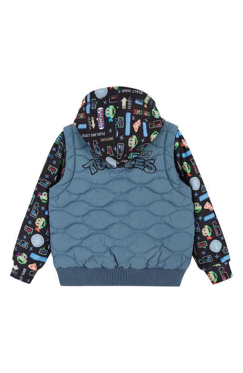 Andy & Evan x Teenage Mutant Ninja Turtles<sup>®</sup> Kids' Gamer Layered Jacket, Alternate, color, 