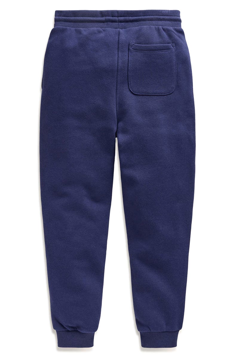 Mini Boden Kids' Space Bouclé Appliqué Cotton Blend Joggers, Alternate, color, 