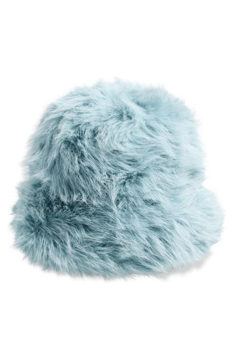Extra Fluffy Faux Fur Bucket Hat