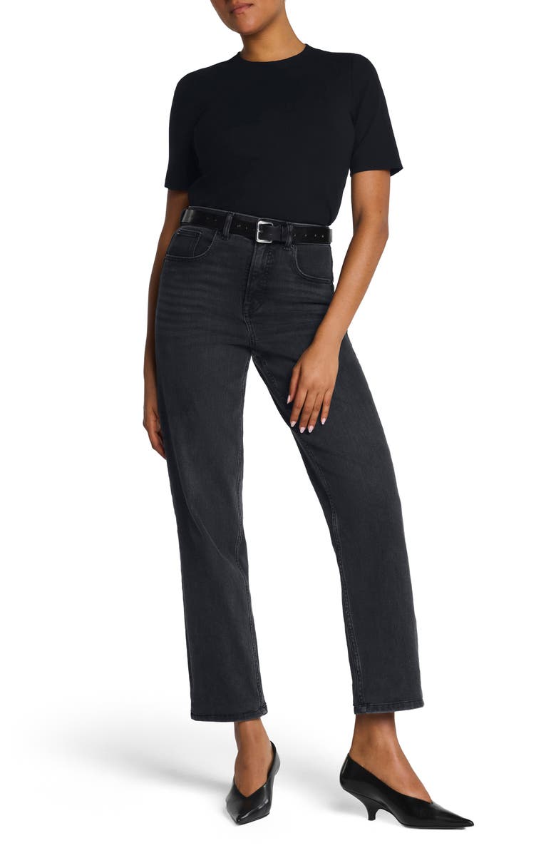 SPANX<sup>®</sup> Crewneck Tee, Alternate, color, Classic Black