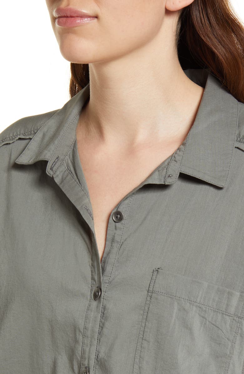 Splendid Paige Button-Up Shirt, Alternate, color, Soft Vob