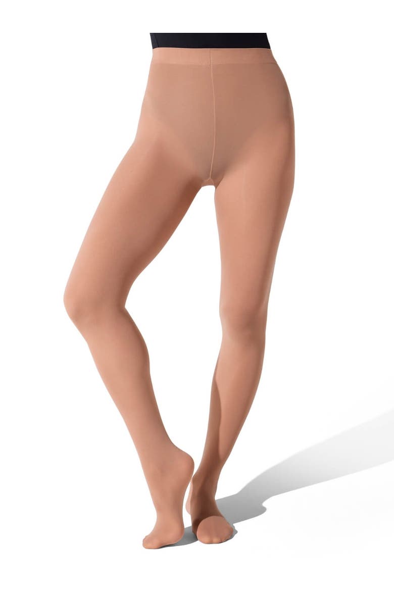 Classic Footed Tight, Alternate, color, light beige