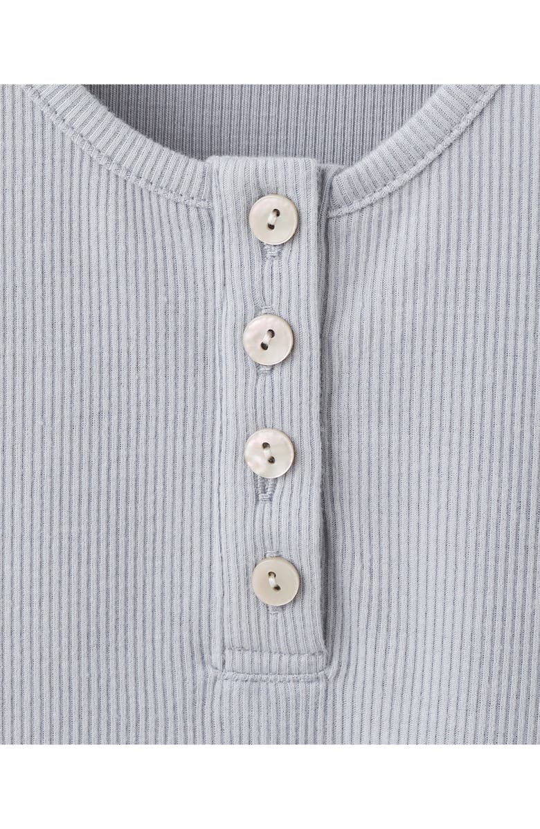 MANGO Rib Pajama Top, Alternate, color, Grey