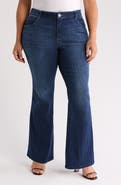 Wit & Wisdom High Waist Out There Flare Jeans