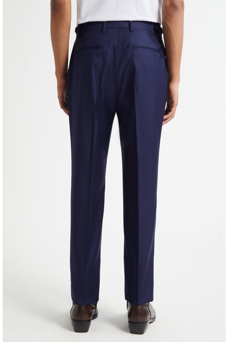 Wool Trousers, Alternate, color, INK