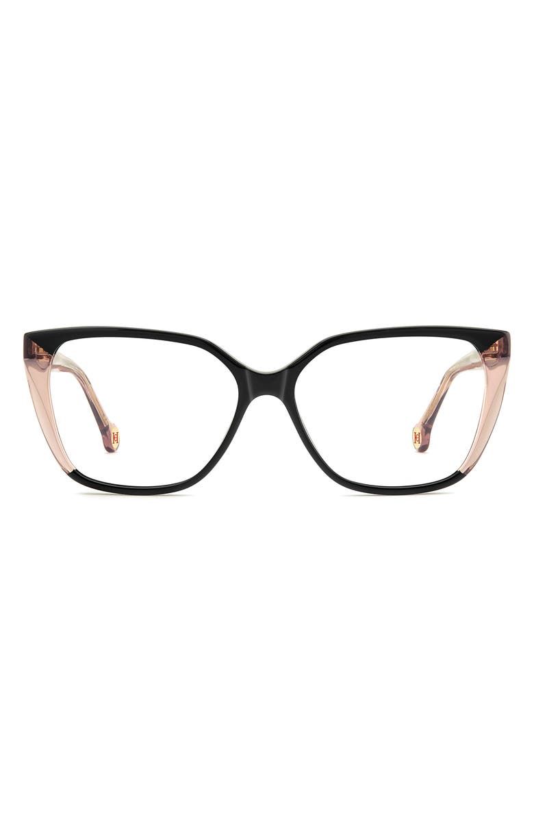 Carolina Herrera 55mm Cat Eye Optical Glasses, Main, color, 