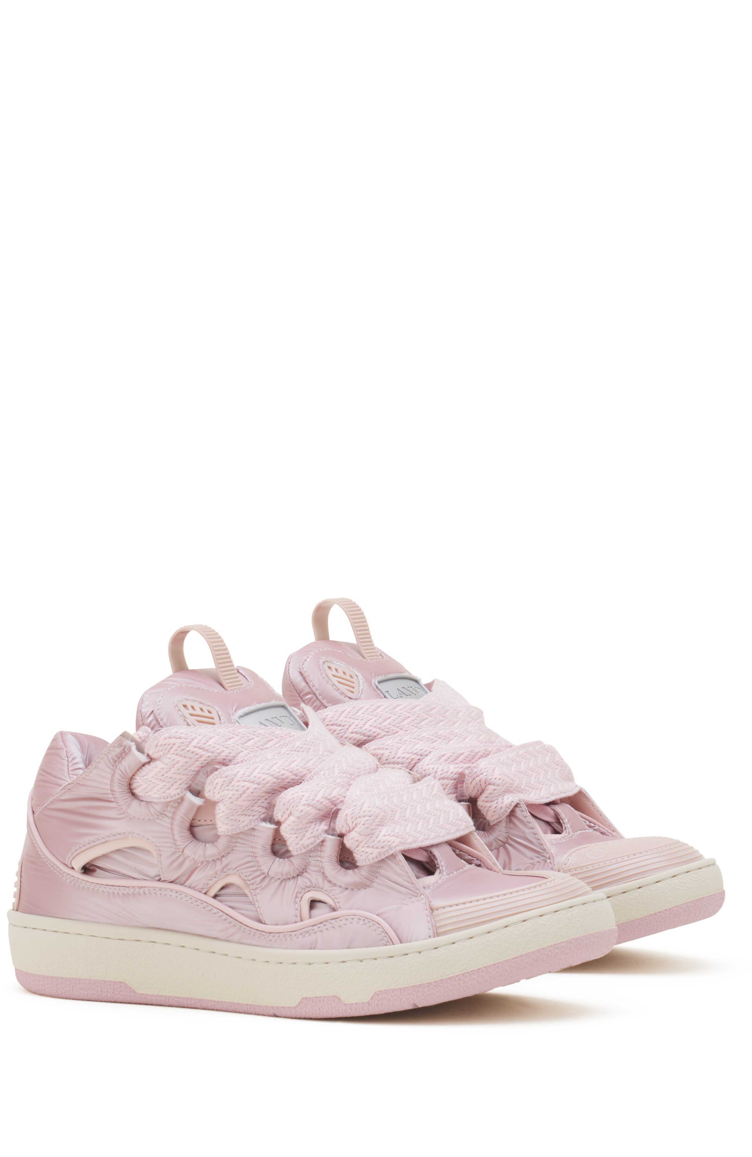 Curb Sneakers In Nylon, Alternate, color, Old Pink