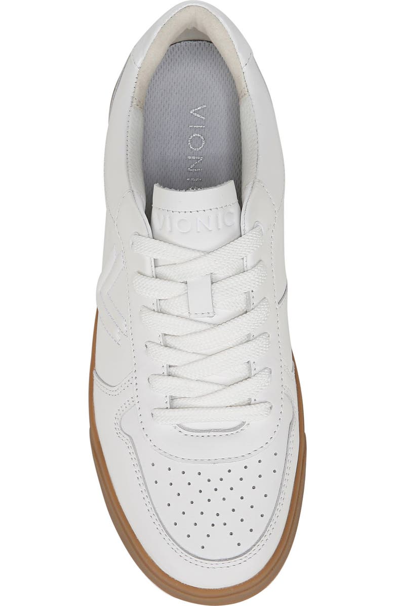 Vionic Kimmie Court Sneaker, Alternate, color, White/ Gum