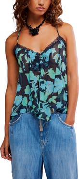 Free People Margaux Floral Print Camisole