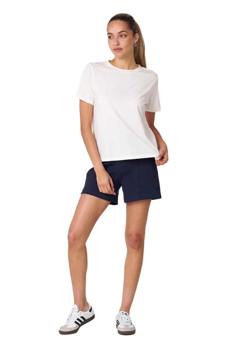 Rebody Active Rebody Essentials Short Sleeve Top, Alternate, color, White