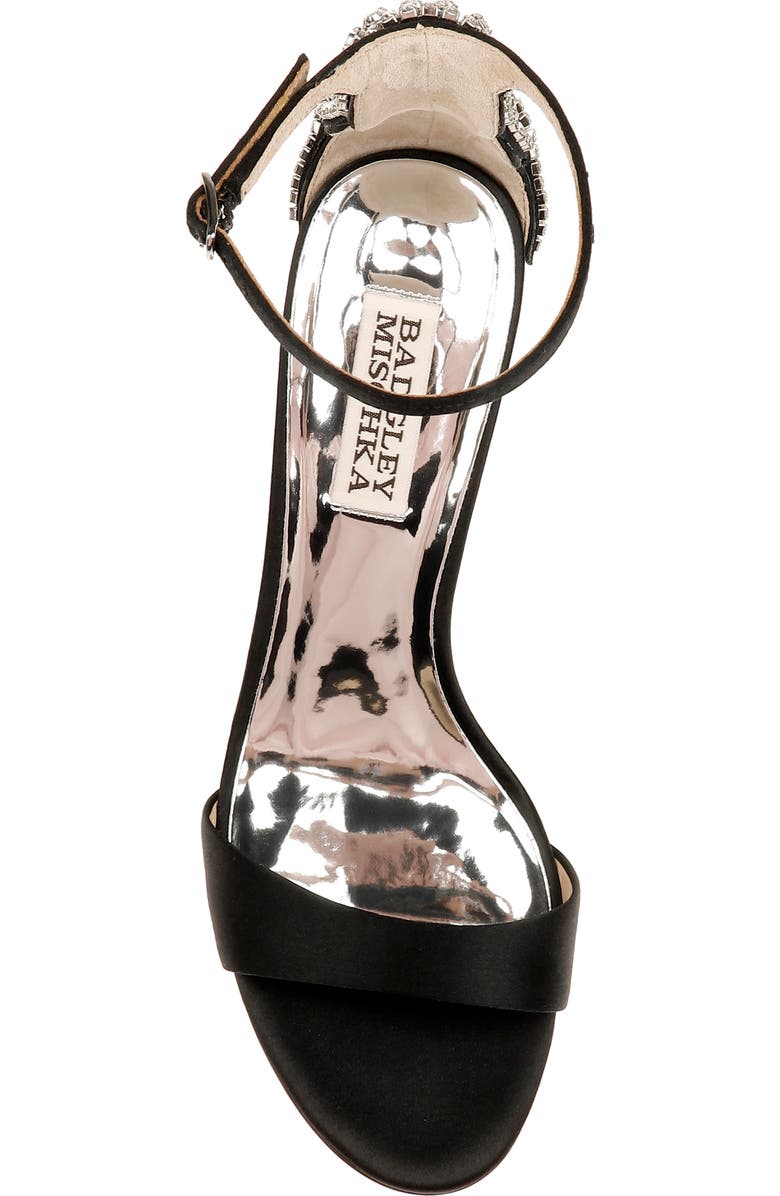 Badgley Mischka Collection Badgley Mischka Zabella Embellished Ankle Strap Sandal, Alternate, color,