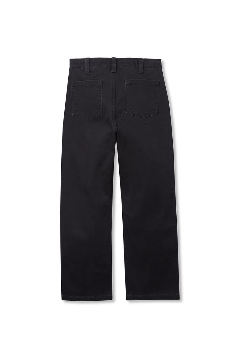 Girls Woven Pull On Utility Cargo Pants, Alternate, color, Light Black