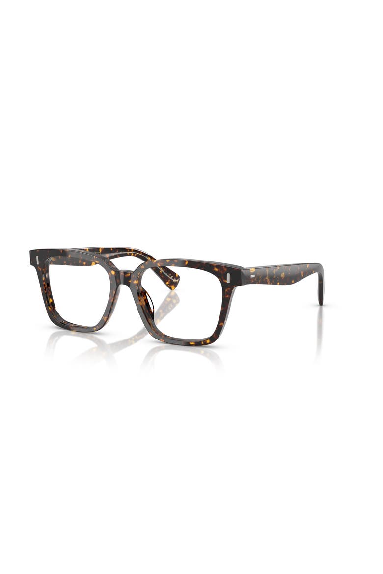 51mm Rectangle optical glasses, Main, color, Tortoise