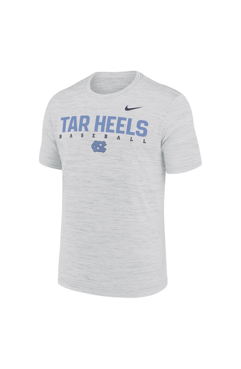 Nike Men's Nike White North Carolina Tar Heels Dugout Velocity Dri-FIT T-Shirt, Alternate, color, White