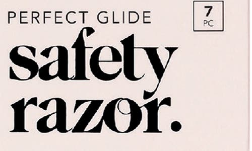 Kitsch Safety Razor In Terracotta