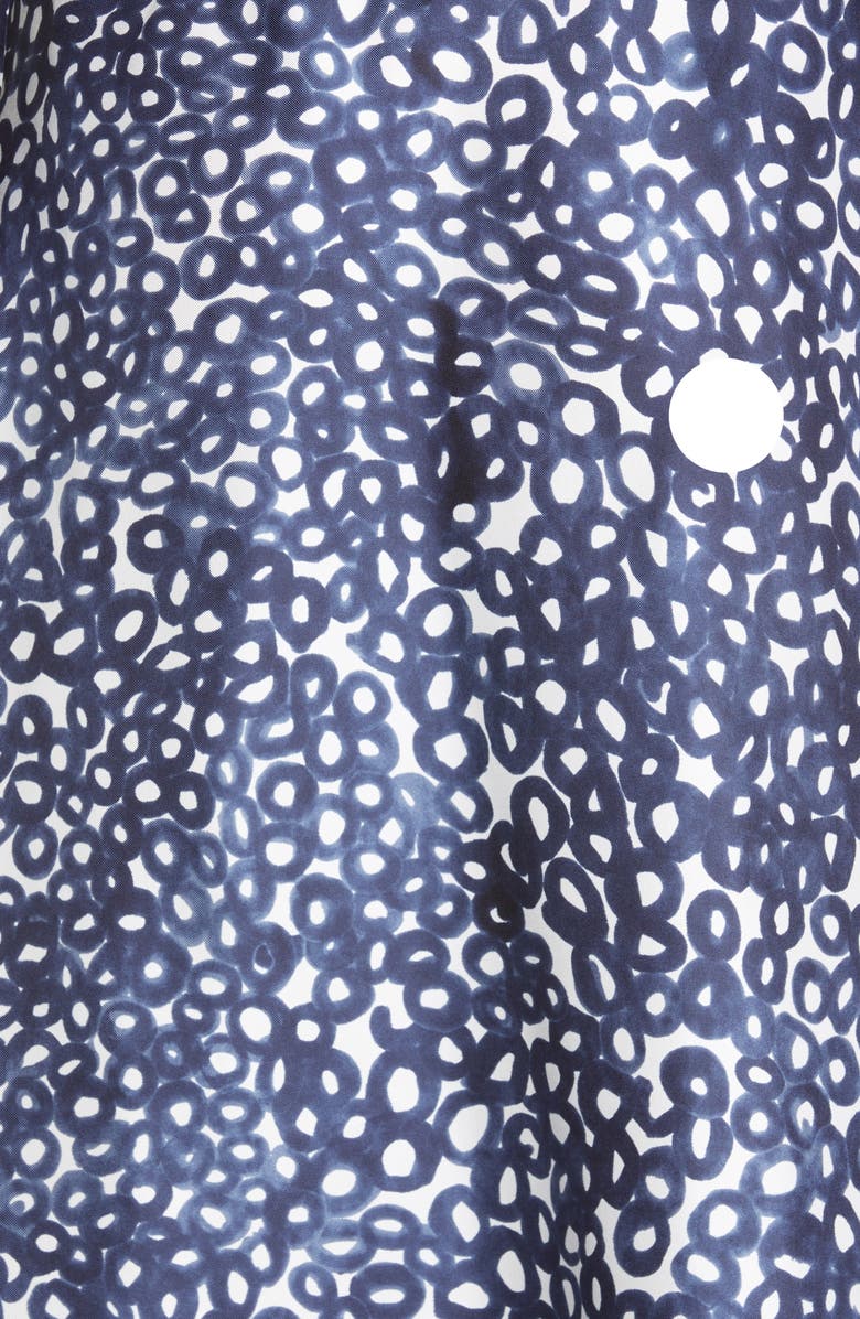 Max Mara Ravel Silk Crêpe de Chine Long Sleeve Wrap Dress, Alternate, color, 