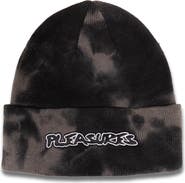 PLEASURES Backbone Tie Dye Beanie