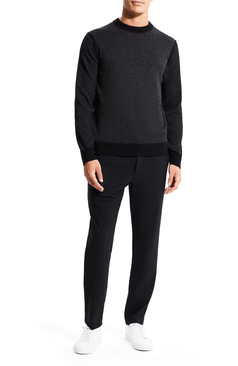 Theory Maden Merino Wool Crewneck Sweater, Alternate, color,
