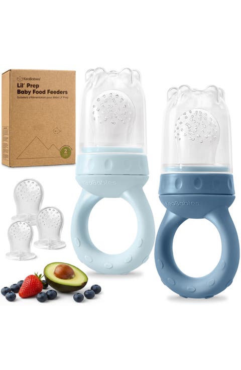 2-Pack Lil' Prep Baby Food Feeders