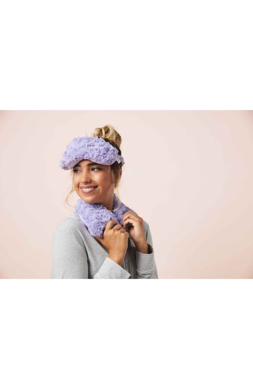 Warmies Plush Eye Mask In Medium Purple