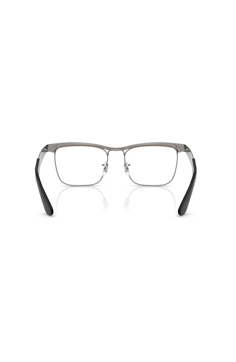 Ray-Ban 53mm Square optical glasses, Alternate, color, Grey