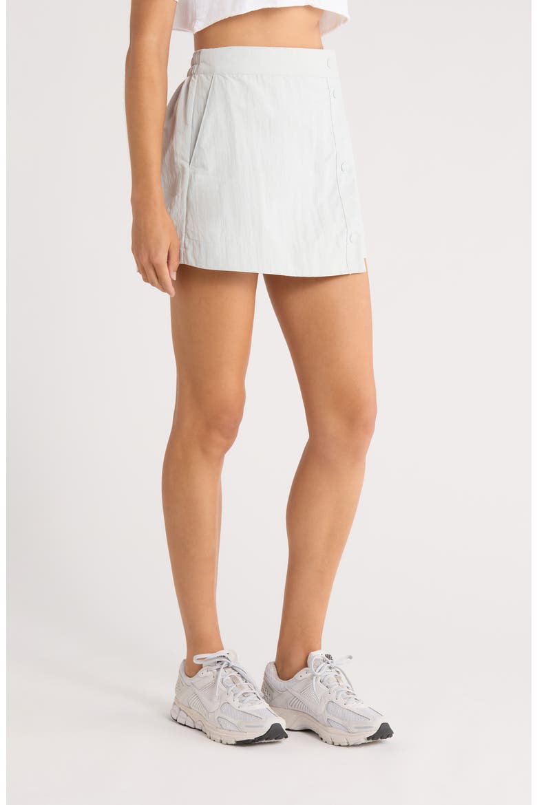 Sportswear Essential Water Repellent Woven Skort, Alternate, color, 034 LT SIL/WHITE