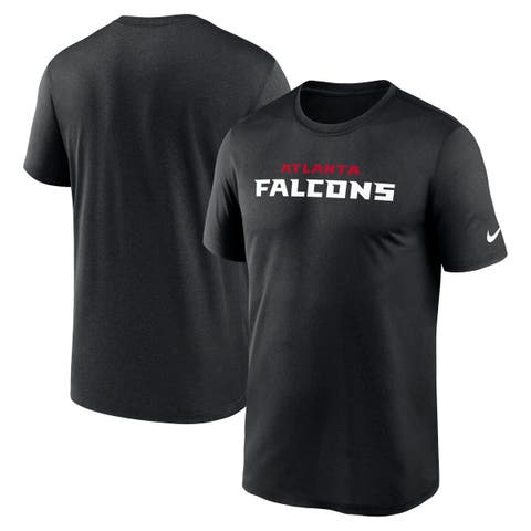 Men's Nike Black Atlanta Falcons Primetime Legend Wordmark Performance T-Shirt