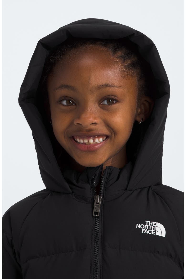 Kids' North Down Fleece Lined Parka, Alternate, color, TNF BLACK