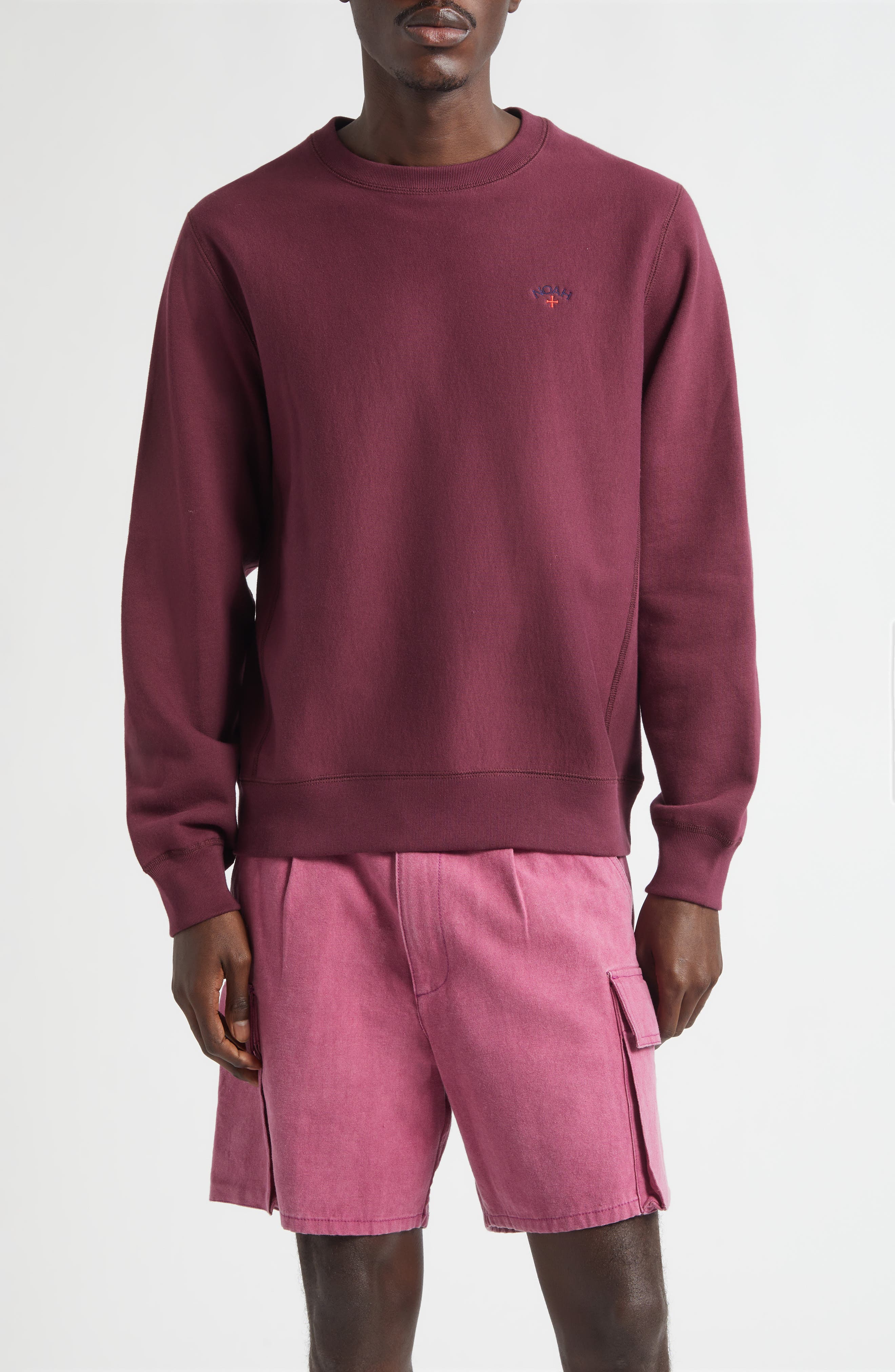 NOAH Core Classic Crewneck Noah Classic Cotton Crewneck Sweatshirt