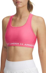 Under Armour HeatGear® Mid Cross Back Sports Bra
