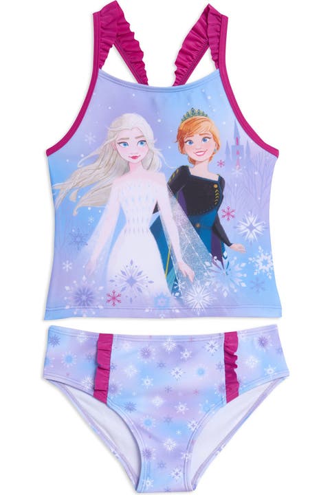 Frozen 2-Piece Swimwear Tankini Top and Bottoms Set
