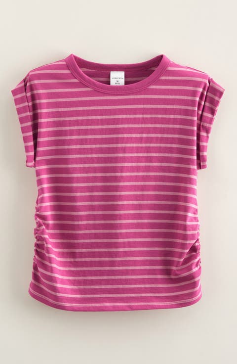 Kids' Ruched Side T-Shirt (Big Kid)