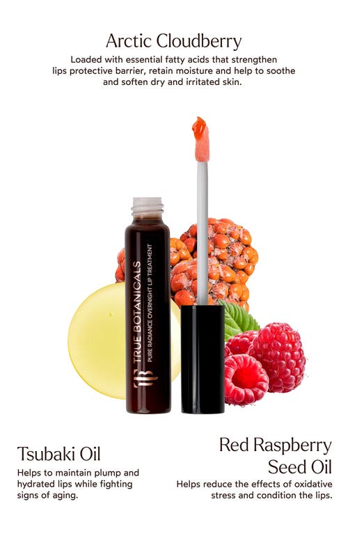 True Botanicals Pure Radiance Overnight Lip Treatment In No Color