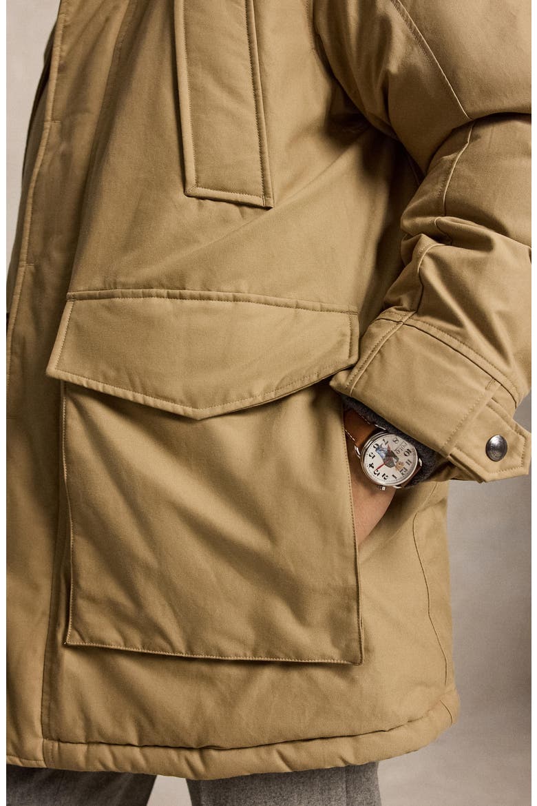 650 Fill Power Down Parka, Alternate, color, KHAKI