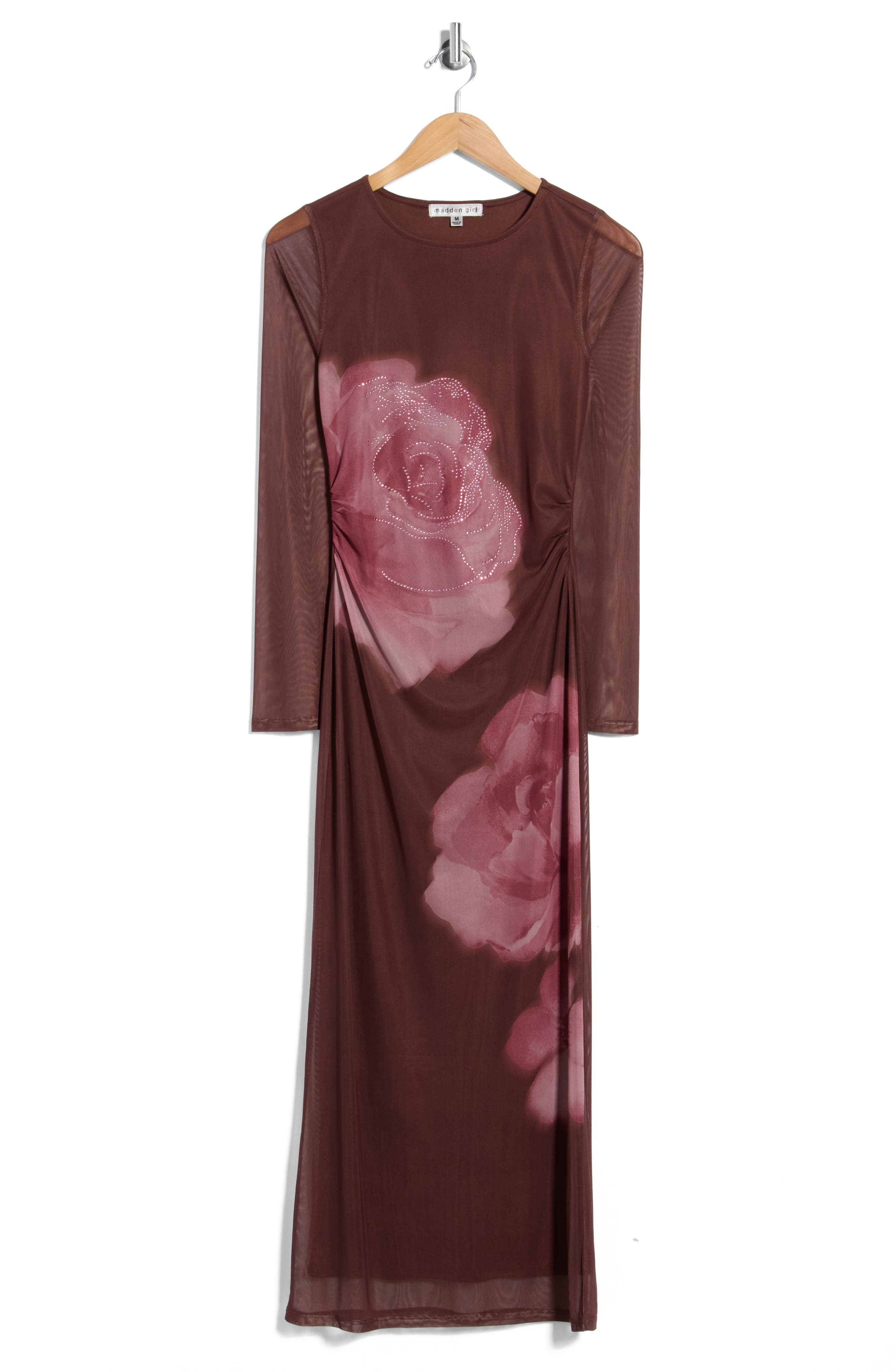BROWN FLORAL