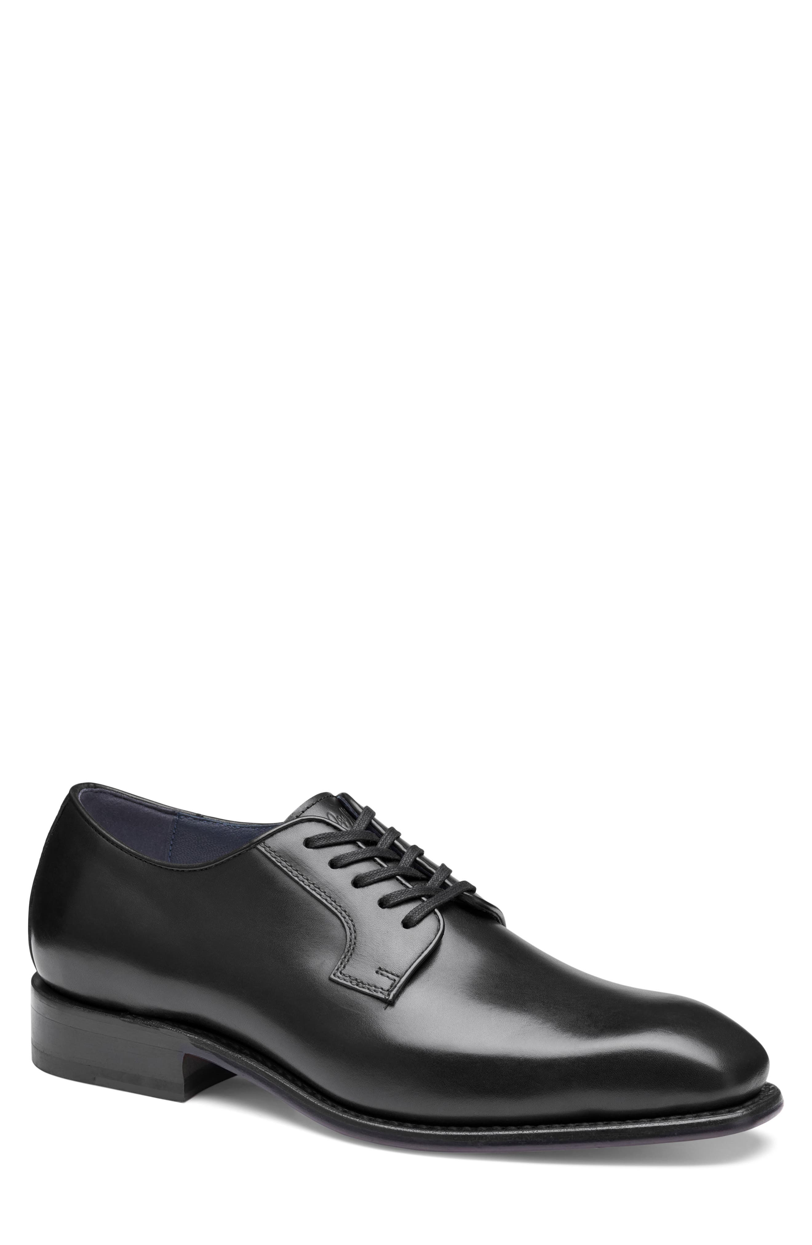 Johnston & Murphy Ashton Plain Toe Derby, Main, color, 