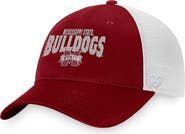 TOP OF THE WORLD Men's Top of the World Maroon/White Mississippi State Bulldogs Breakout Trucker Snapback Hat