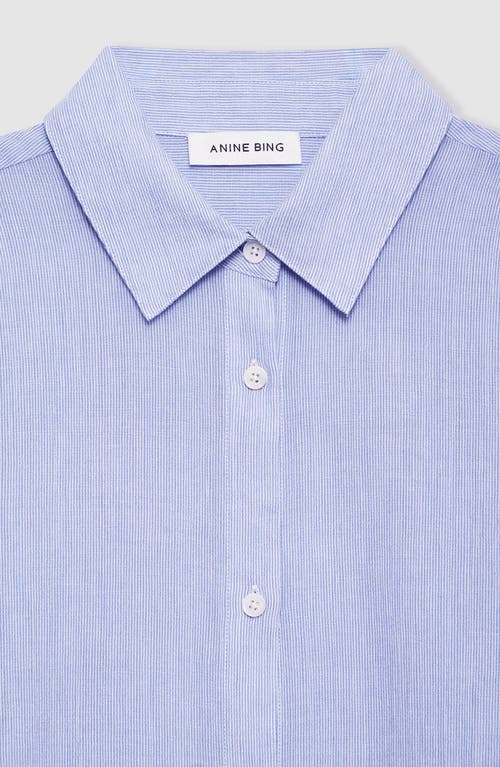 Anine Bing Plaza Shirt In Multi