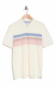 DENIM AND FLOWER Quarter Zip Polo