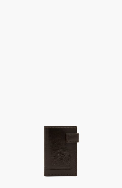 Gentleman Bifold Slim Leather Wallet 526
