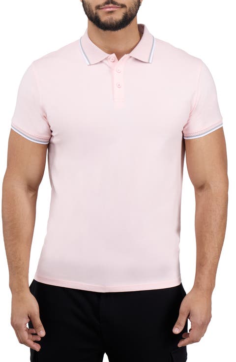 Texture Cotton Knit Polo