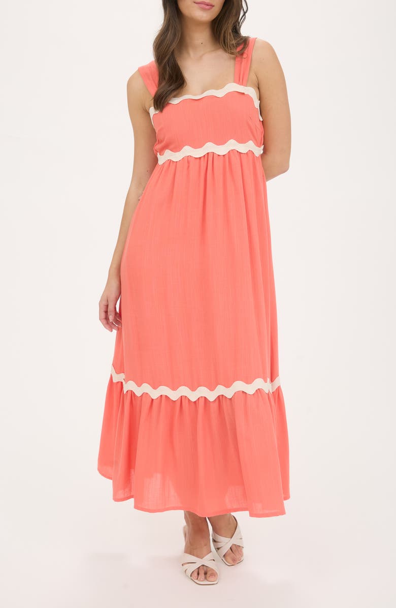 Blu Pepper Maxi Sundress, Main, color,