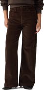 Levi's Ribcage High Waist Wide Leg Corduroy Jeans