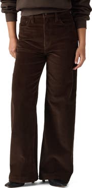 Levi's Ribcage High Waist Wide Leg Corduroy Jeans
