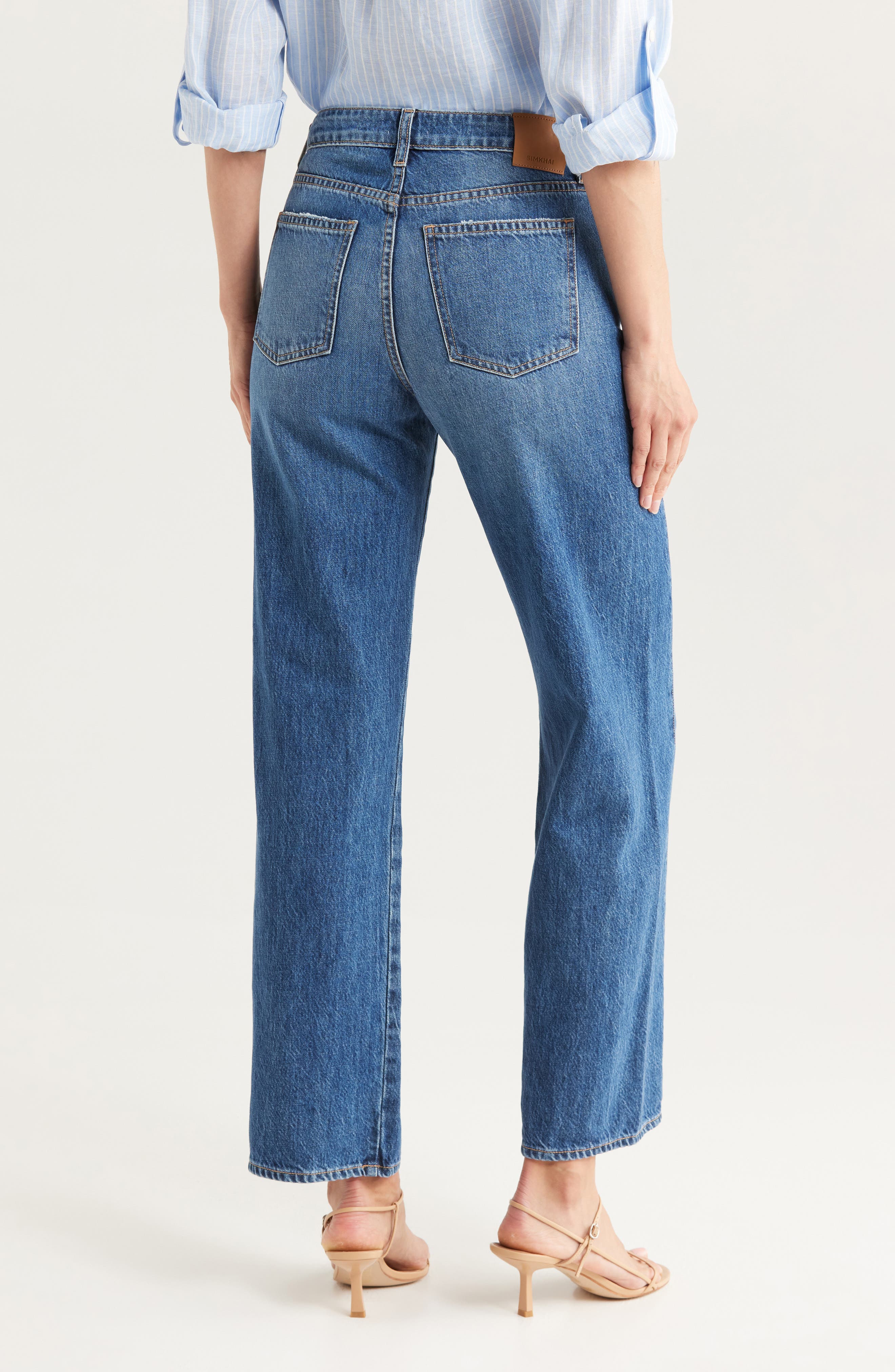 Simkhai Sawyer Relaxed Tapered Jeans (Women) | Nordstromrack