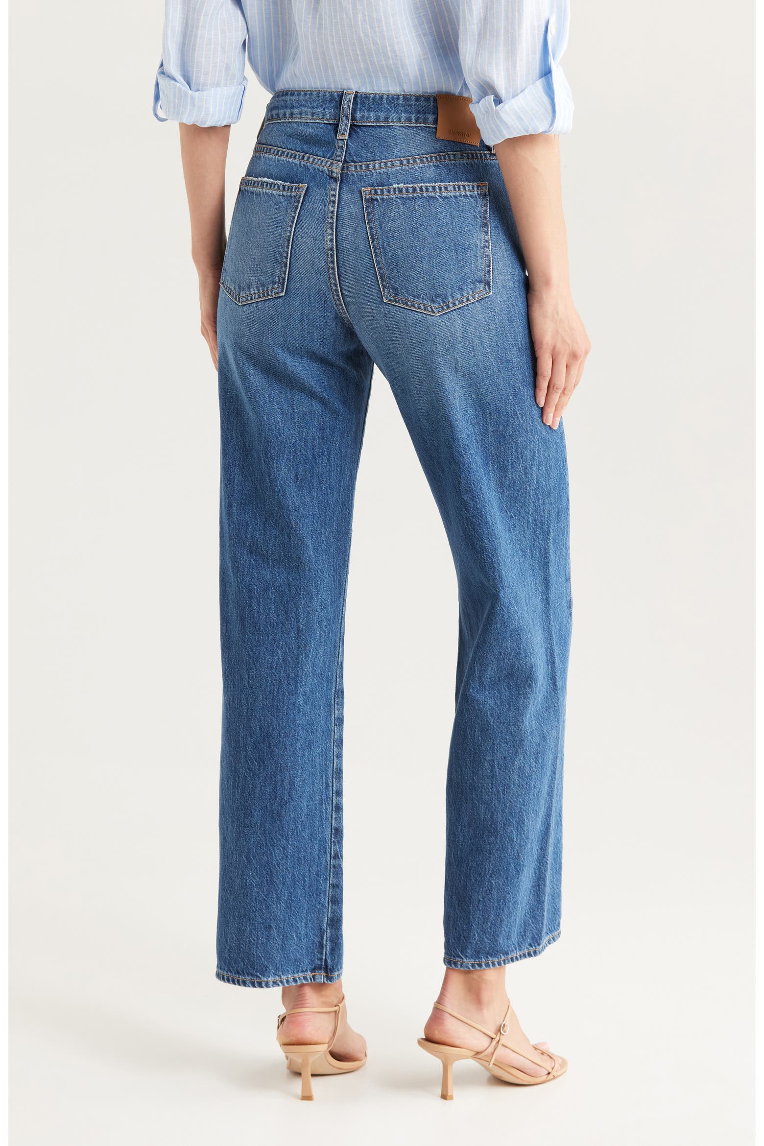 Saltan New Simkhai Sawyer Relaxed Tapered Jeans (Women) | Nordstromrack