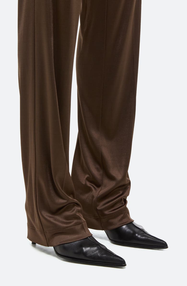 Helmut Lang Fluid Liquid Jersey Pants, Alternate, color, Mushroom