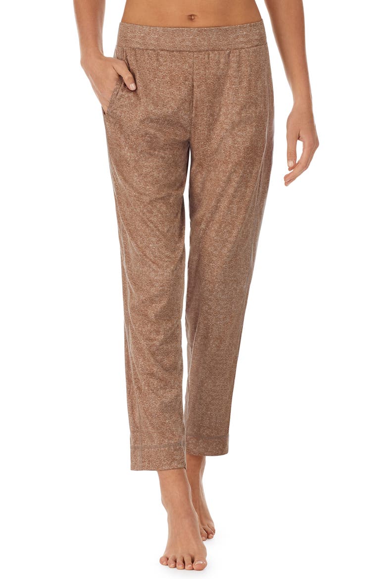 Tapered Sleep Pants, Main, color, MOCHA