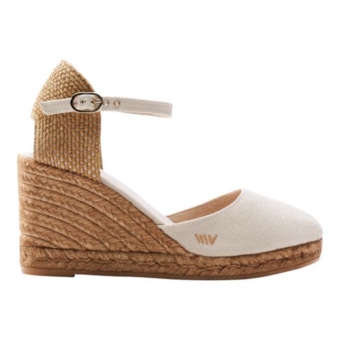 Satuna Canvas Espadrille Wedges